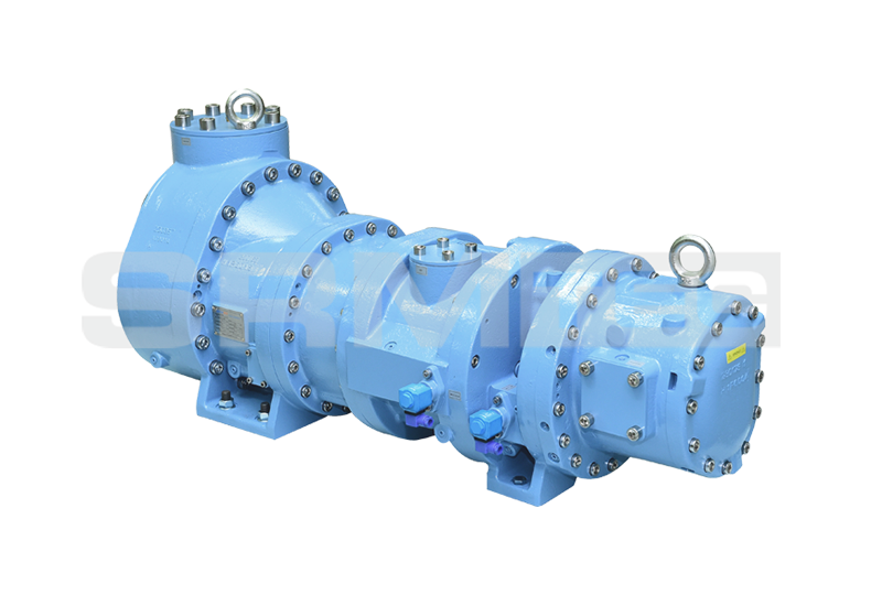 SRM-1612 系列開(kāi)啟式單機(jī)雙級(jí)螺桿壓縮機(jī)